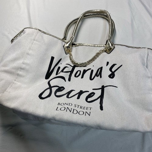 Victoria secret cream tote - cream,