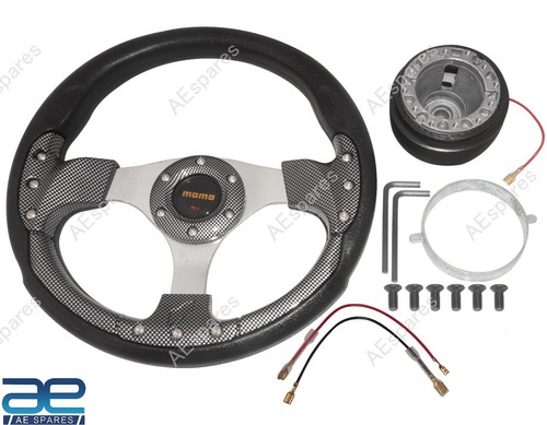 Sport steering wheel fits - 12",