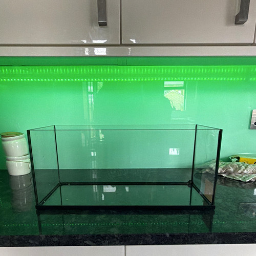 Rectangular glass aquarium - glass,