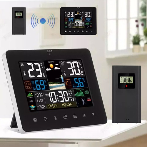 Weather station indoor - station, outdoor