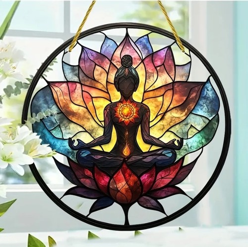 Lotus flower suncatcher - lotus,
