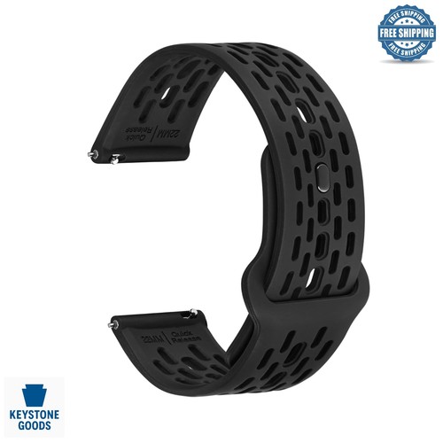 Breathable silicone watch - silicone,