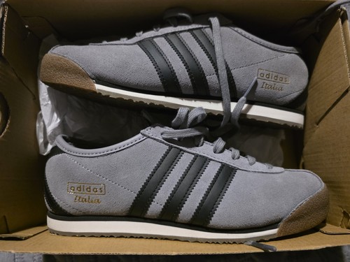 Adidas italia 70s grey black - grey,
