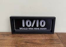 NEXT Wall Art Sign 10/10 Would