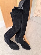 Ted & Muffy Over knee suede