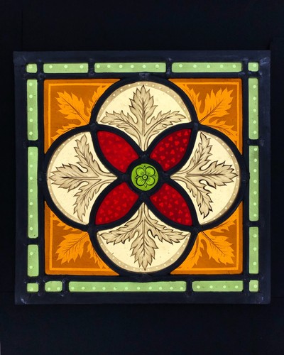 Stained glass window - stained,