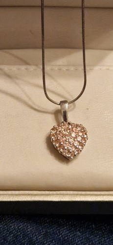 Sterling silver samuel heart - silver,
