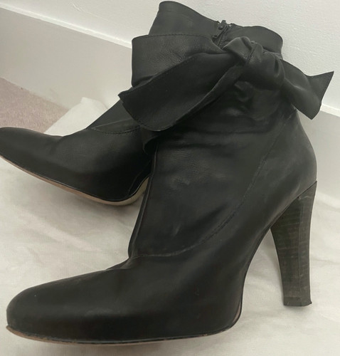 Jigsaw womens black - black, leather