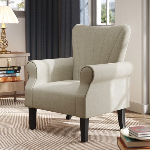 Upholstered accent chair - accent, with