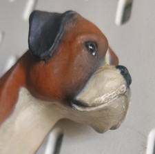 Boxer Dog Figurine 6" Long X6" Tall