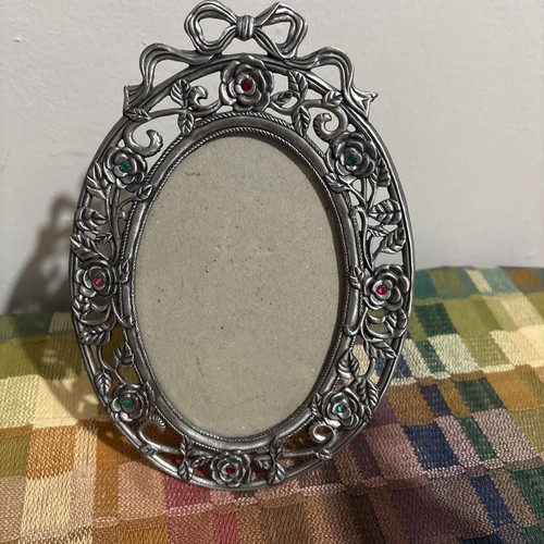 Ornament oval photo frame - ornament,