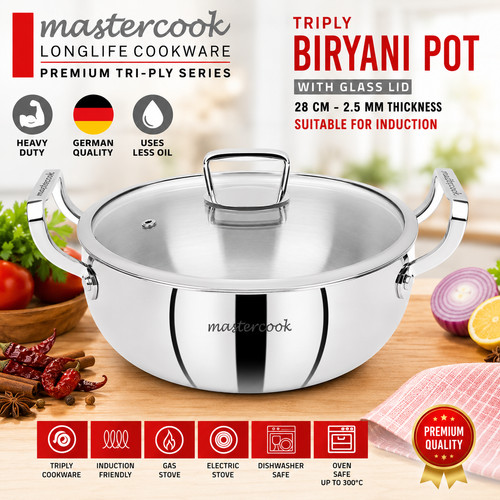 Mastercook triply stainless - triply,