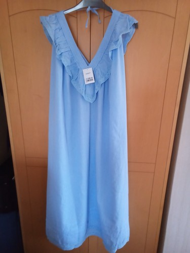 Next ladies blue nightdress - blue,