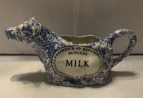 Burleigh calico blue white - blue,
