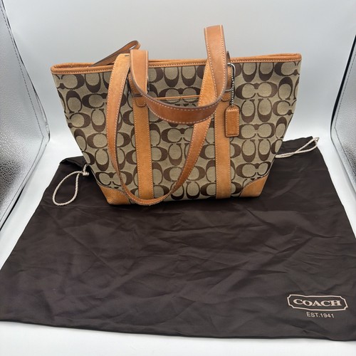 Coach hampton market tote - hampton,