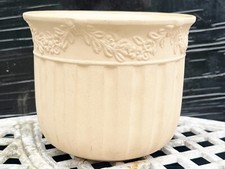 VINTAGE CREAM CERAMIC POTTERY