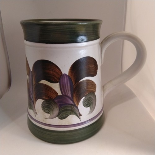 Denby pottery tankard mug made - denby,