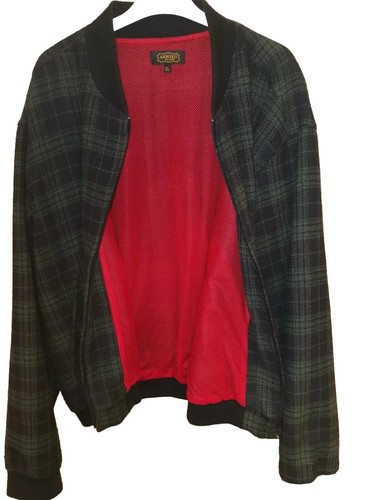 Mens tartan bomber jacket - jacket, 100%