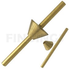 Sand Casting Brass Sprue Forming Mandrel Funnel Tool 