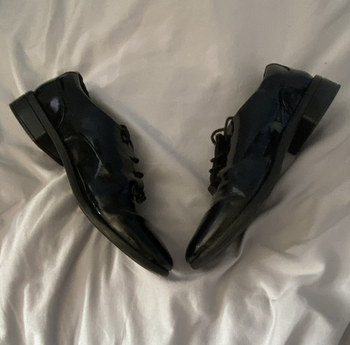 Clarks black brogue dress - clarks,