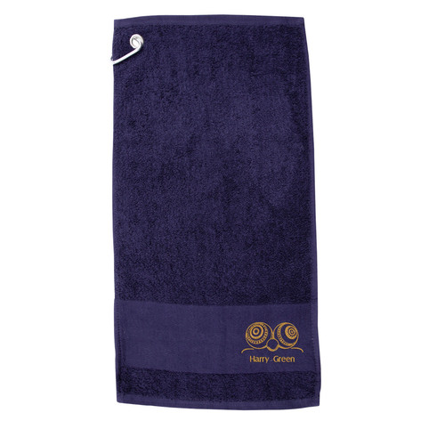 Lawn bowls towel - lawn,