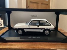 Norev 1/18 - Ford Fiesta XR2 1981 MK1 white Diecast Scale Model Car