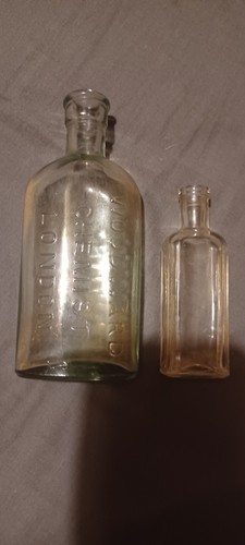 Antique chemist bottle - antique,