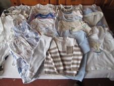 Bundle Assorted Baby Boy  Clothes  0-3mths Sleepsuits Vest  Next Disney  George