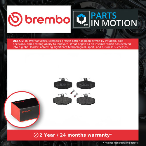 Brake pads set - fits, tvr