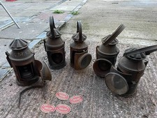 Vintage Railway lamps