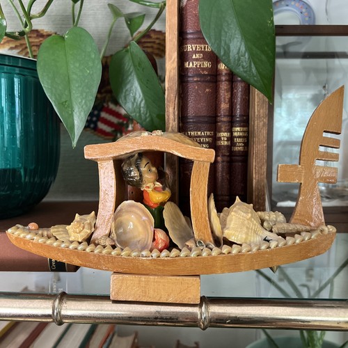 Vintage gondola wooden - vintage,
