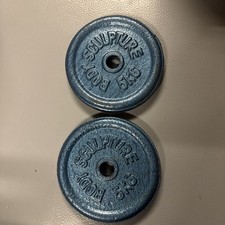 2 x Vintage 5kg BODY SCULPTURE
