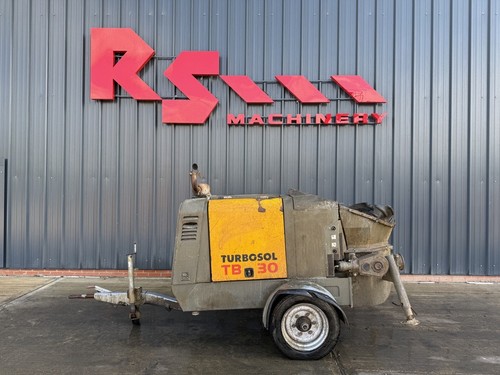Turbosol tb30 concrete pump - tb30,