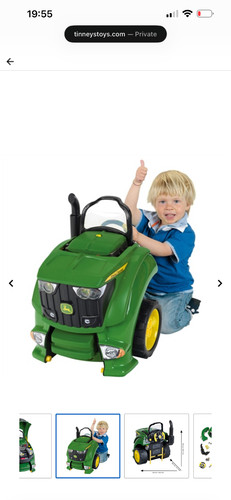 Kids john deere tractor engine