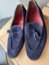 Grenson Suede Leather Loafers