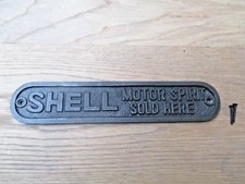 CAST IRON WALL DOOR SIGNS