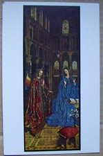 Postcard. Jan van Eyck: The