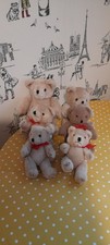 Vintage Jointed, Teddy Bears  Bundle X 6   Cute Different Sizes   Teddy Bears 