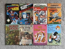 Vintage x 8 Ladybird Books