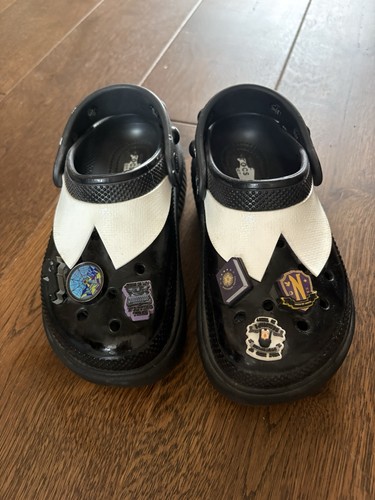 Wednesday platform crocs - wednesday,
