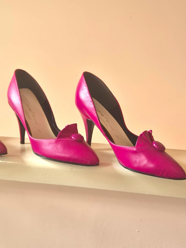 Dolcis leather pink - pink, court