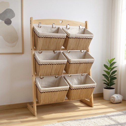 Tier wooden floor - 3, display