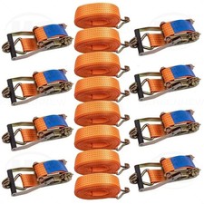 8x Ratchet Straps Tie Down