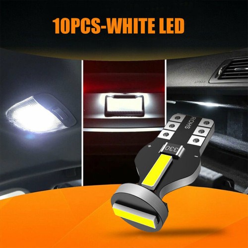 10x white led - white, dome