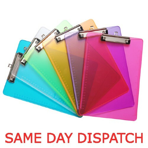 Transparent clipboard metal - a4,