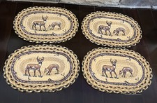 Whitetail Deer Woven Placemats