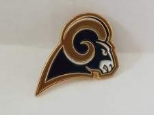 NFL London Games Los Angeles Rams Head Pin Badge RARE