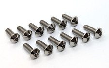 Yamaha FZR600 Titanium front disc bolt kit 89 on Genesis Foxeye Ti rotor bolts