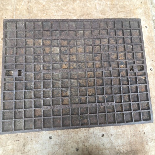 Cast iron manhole cover - cast,