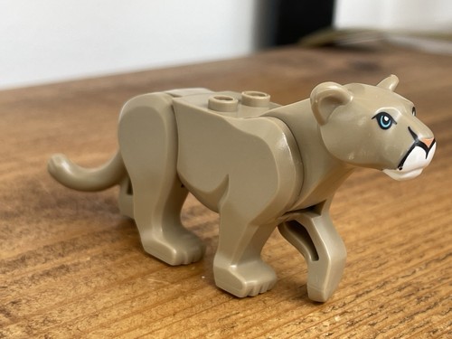 Lego mountain lion - mountain, lioness